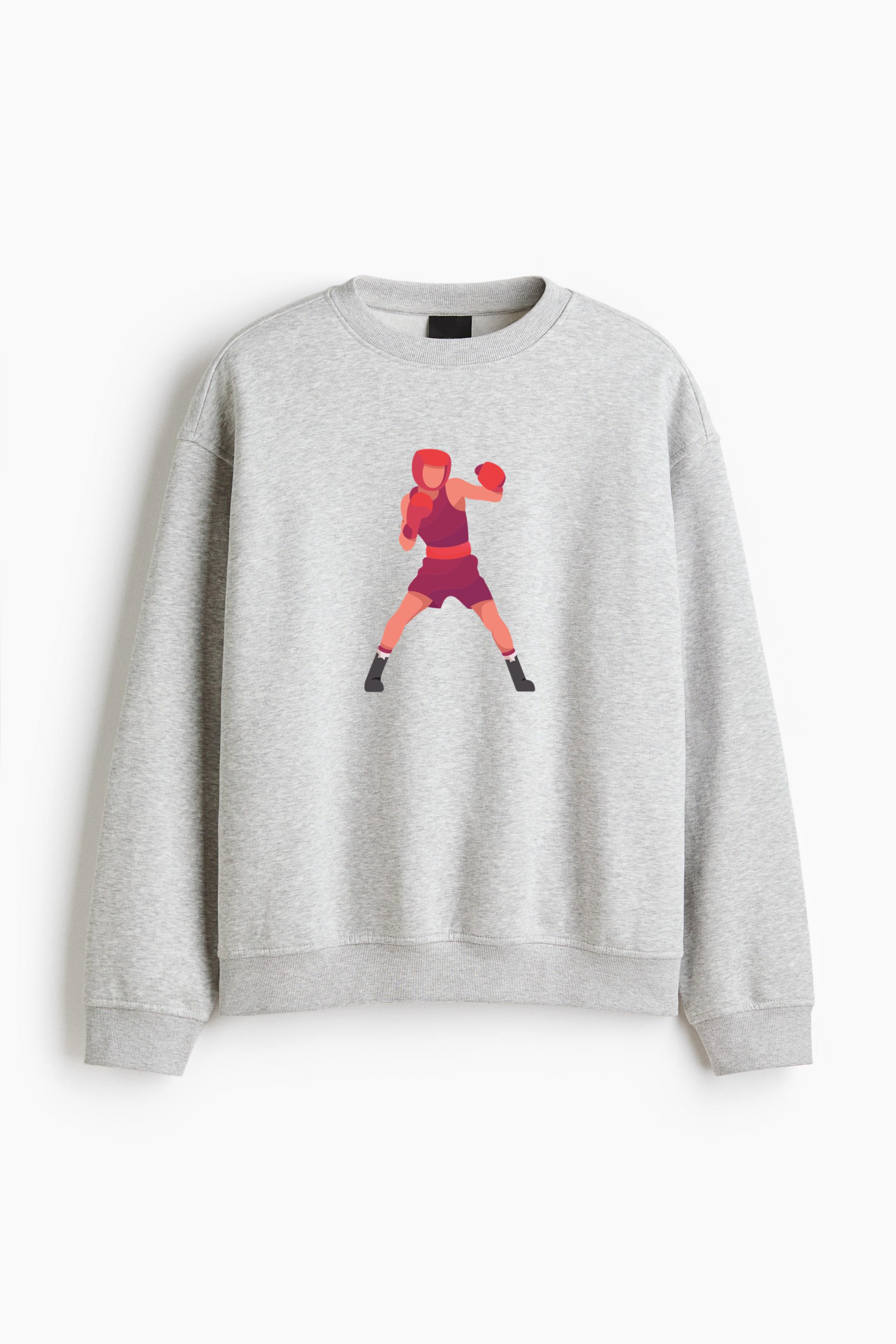 Boxer Flat Regular Fit Printed Sweatshirt 