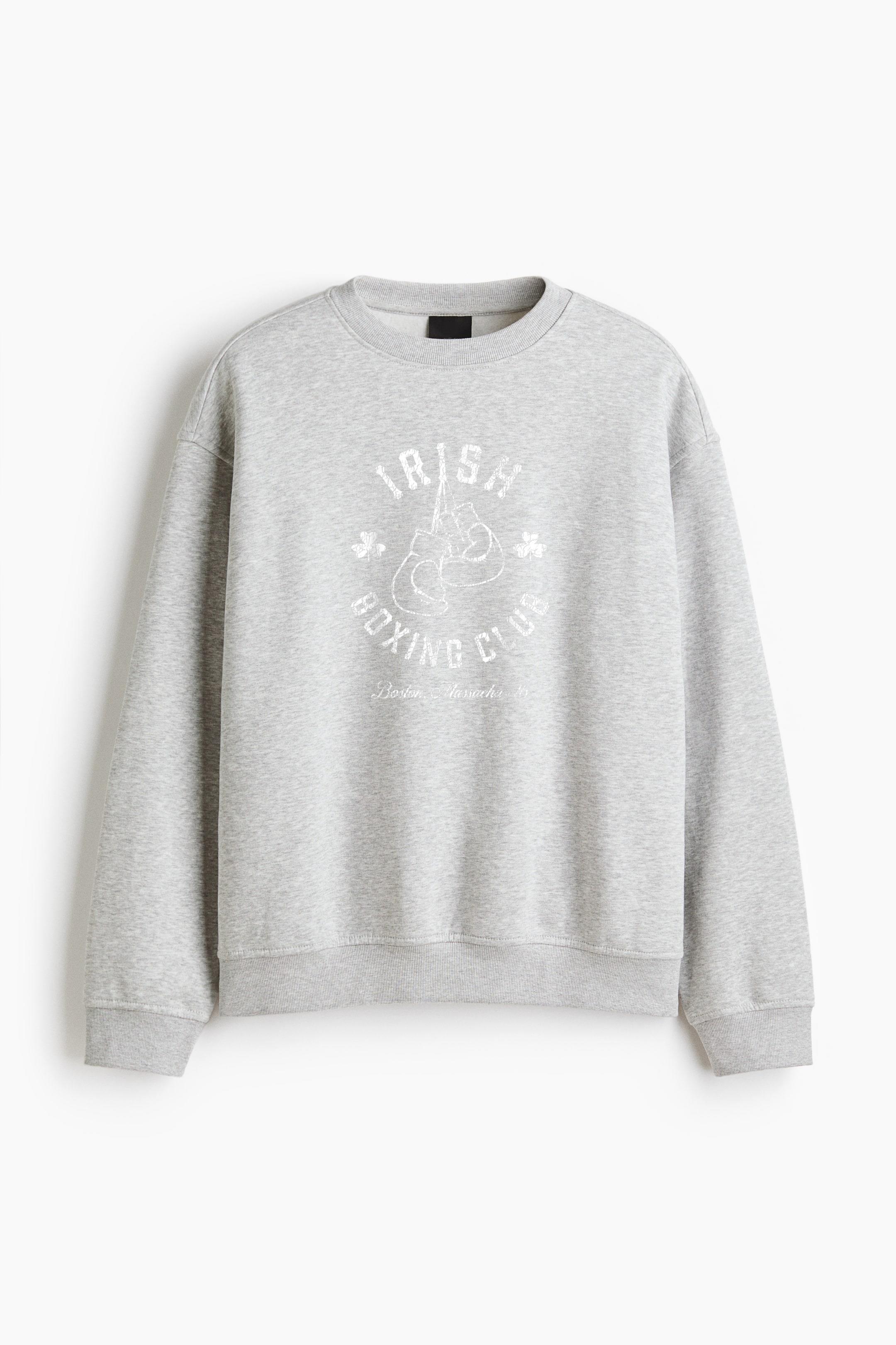 Irish Boxing Club Regular Fit Printed Sweatshirt 