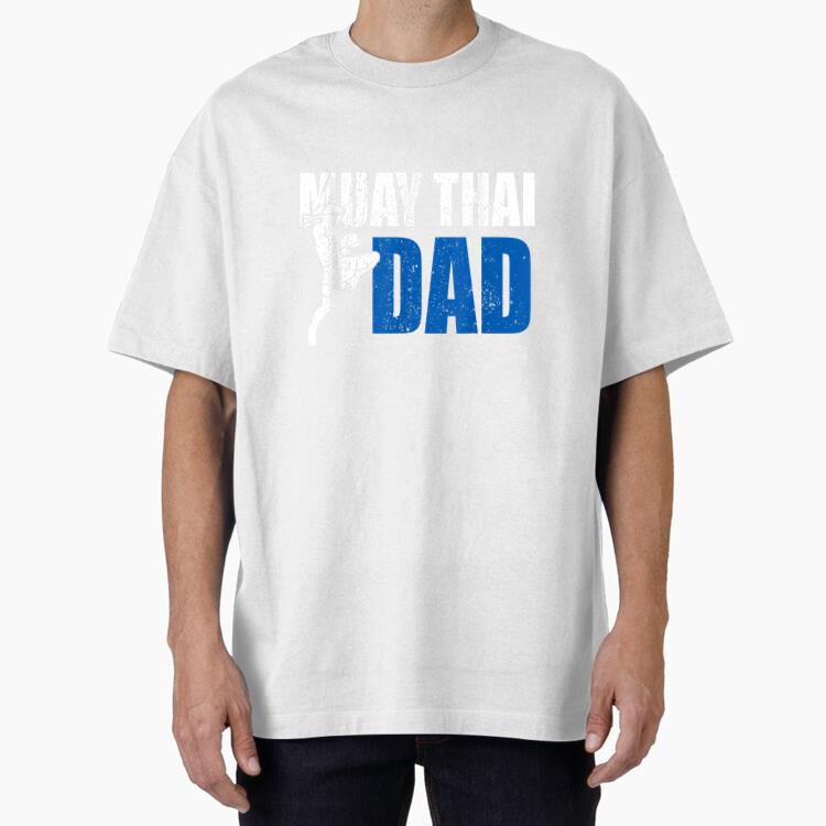 Muay Thai Dad Boxing Oversized T-Shirt 