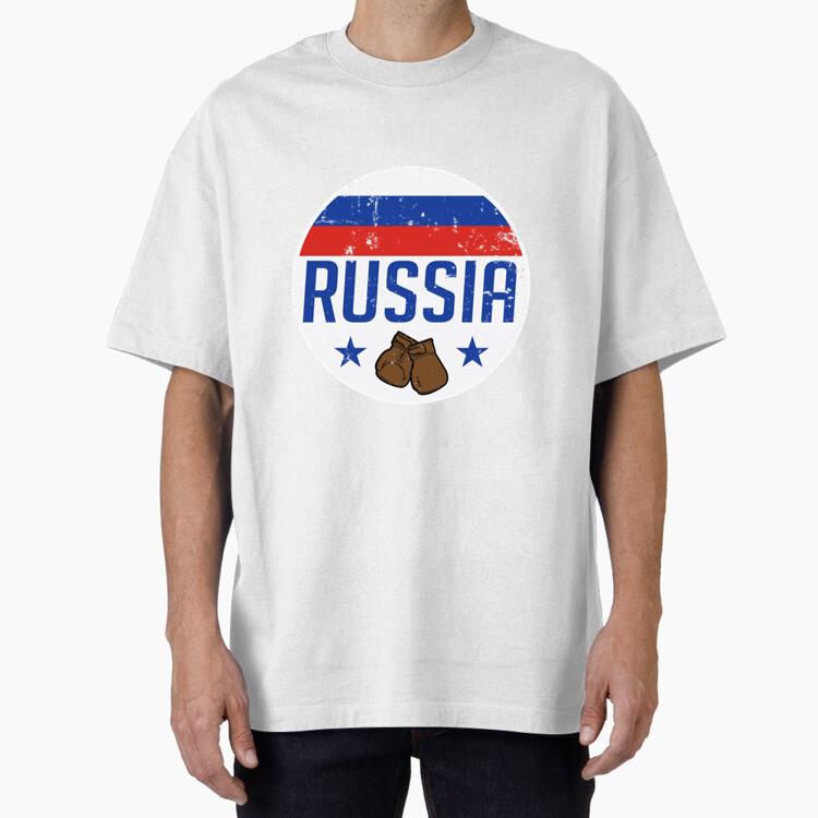 Russia Boxing Club Oversized T-Shirt 