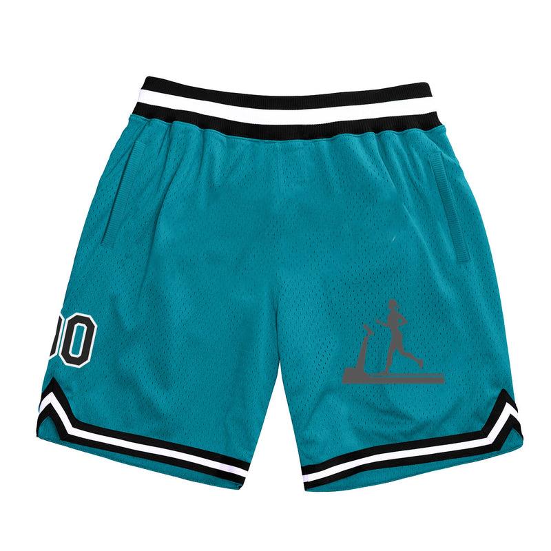 Woman On Tradmill Icon Classic Basketball Shorts 