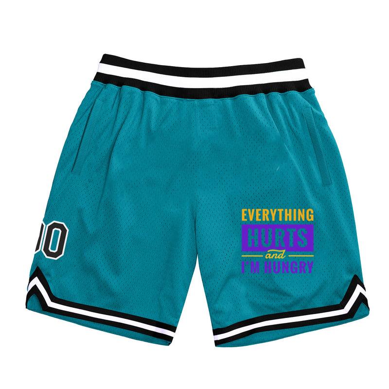 Workout Phrase Everything Hurts Quote Classic Basketball Shorts 