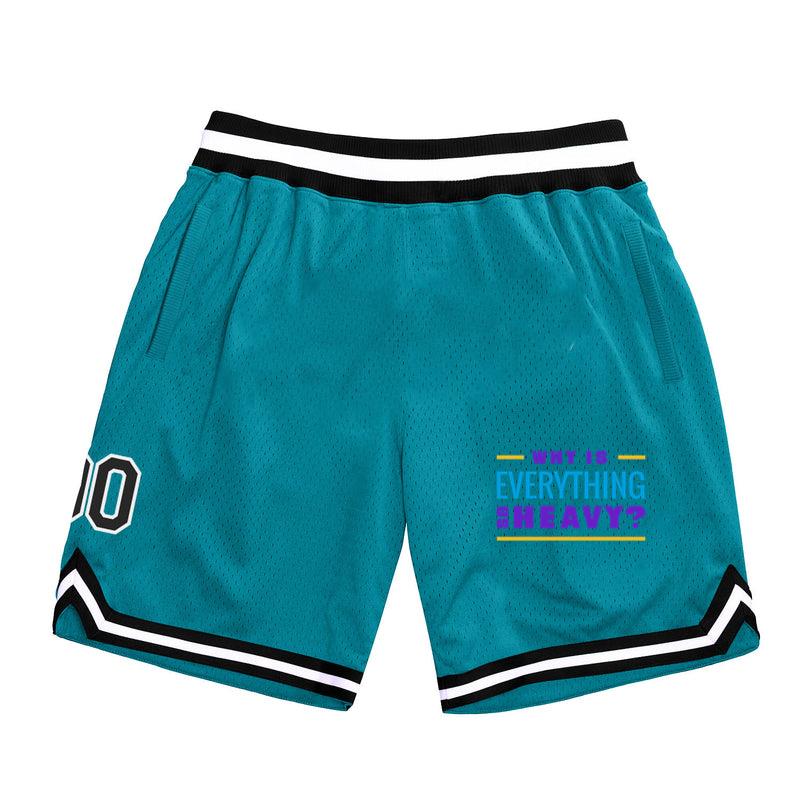 Workout Phrase Why Is Everithing So Heavy Classic Basketball Shorts 